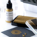 Honey Bee Stamps: Bee Creative Ink Refill - Metallic Gold 1/2 Ounce Bottle {G117}
