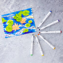 Dual Tip Primary Colors Alcohol-Based Markers - 6pk. {C217}