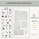 Craftreat White Easel Box Blank Folio {B212}