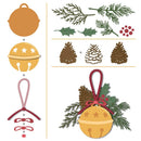 Honey Bee Stamps: Lovely Layers: Sleigh Bell Die Set {N10}