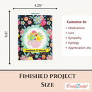 Craftreat 3 Tier Slider Card Card Blanks {B116}