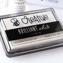 Honey Bee Stamps: Bee Creative Ink Pad - Brilliant White Pigment Ink {G206}