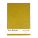 CrafTreat Gold Glitter Cardstock - 10pcs {B202}