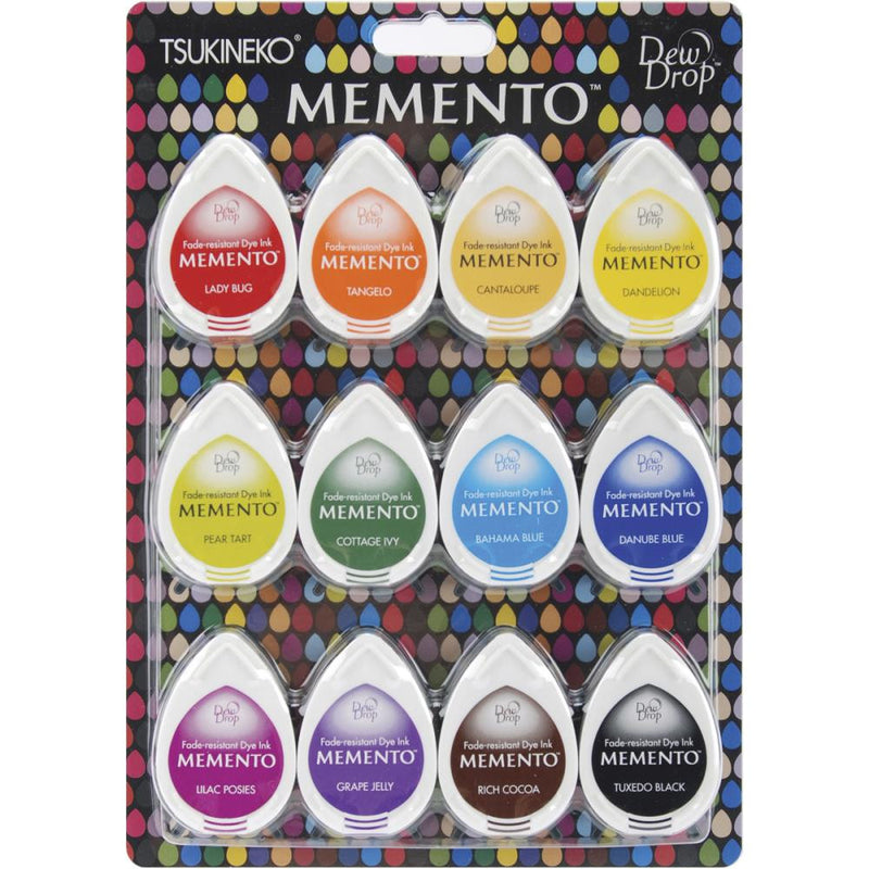 Tsukineko Memento Dew Drops Ink - Gum Drops {D187}