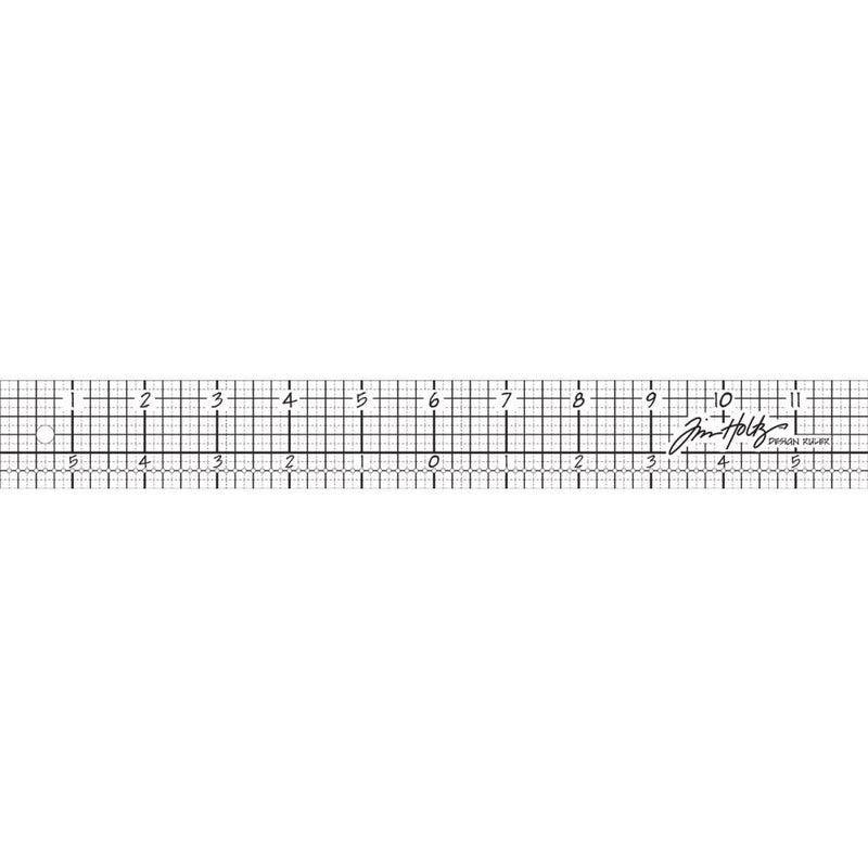 Tim Holtz Acrylic Design Ruler 12" {X122}