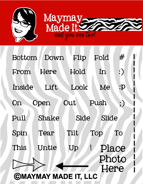 Maymay's Action 4x4 Stamp Set {A129}