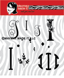 Maymay's Monogram I 6x6 Stamp Set {A175}
