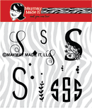 Maymay's Monogram S 6x6 Stamp Set {A27}