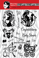 Maymay's Bundle of Joy 6x8 Stamp Set {A154}