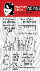 Maymay's Cards for Crafters 4x6 Stamp Set {A63}