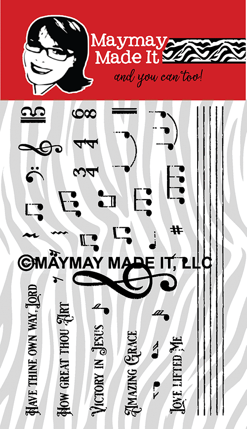 Maymay's Compose 4x6 Stamp Set {V52}