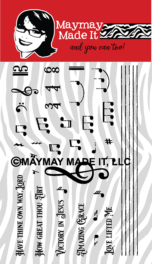 Maymay's Compose 4x6 Stamp Set {A145}