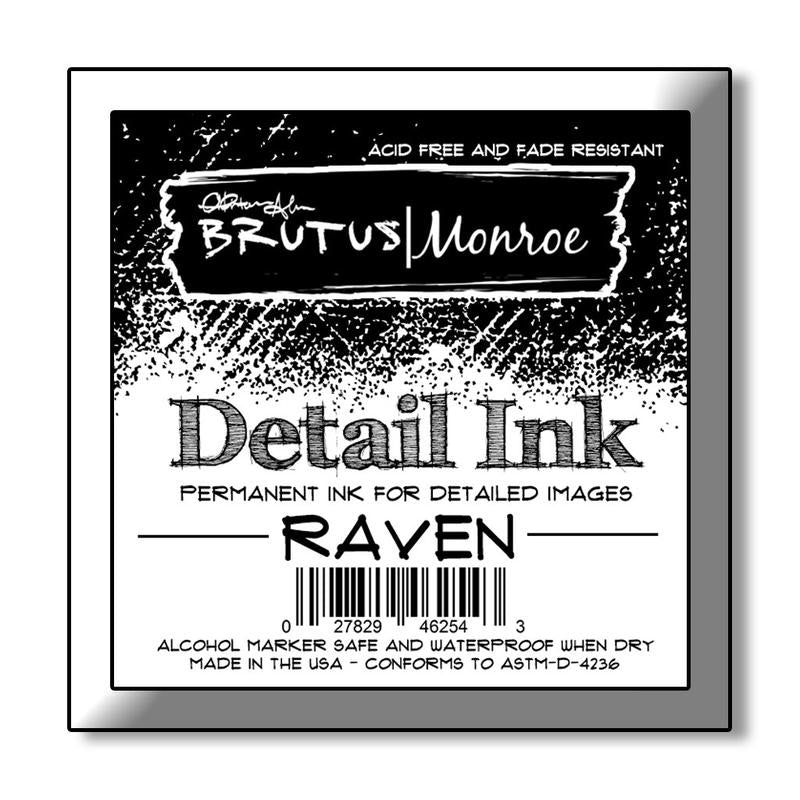 Brutus Monroe Raven 2x2 Detail Ink (E119)