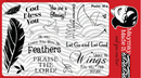 Maymay's Feathers 4x6 Stamp Set {A60}