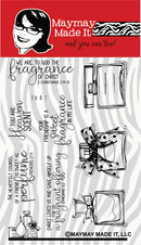 Maymay's Heaven Scent 4x6 Stamp Set {A109}