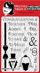 Maymay's His & Hers 4x6 Stamp Set {A06}