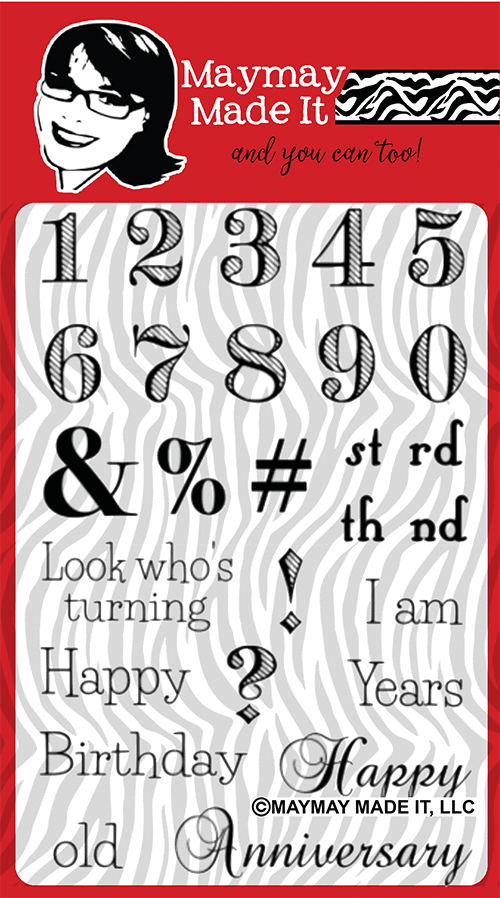 Maymay's How Many? 4x6 Stamp Set {A58}