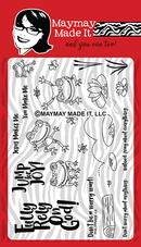 Maymay's Jump for Joy 4x6 Stamp Set {A228}