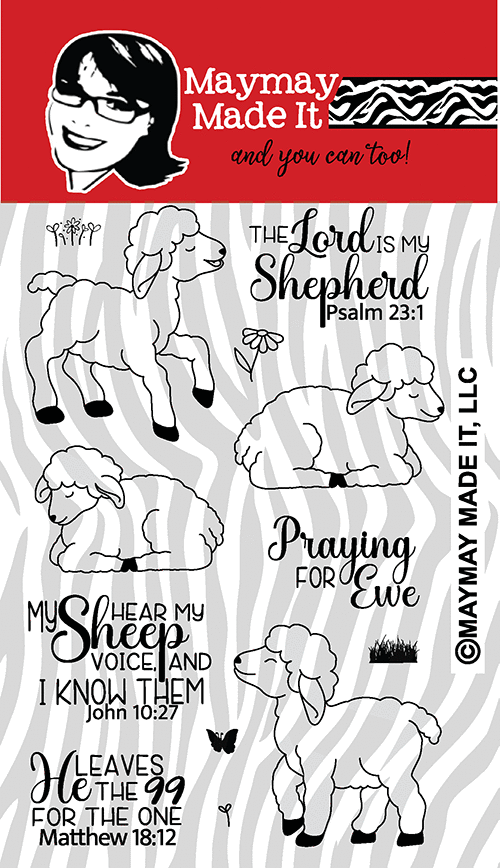 Maymay's Lamb of God 4x6 Stamp Set {A258}