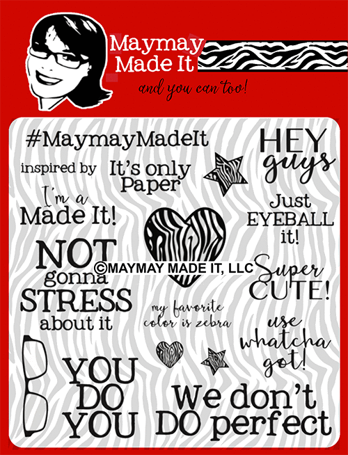 Maymay's Maymay-isms 4x4 Stamp Set {A35}