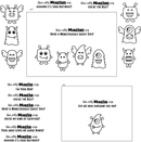 Maymay's Monster Maker 4x6 Stamp Set {A216}