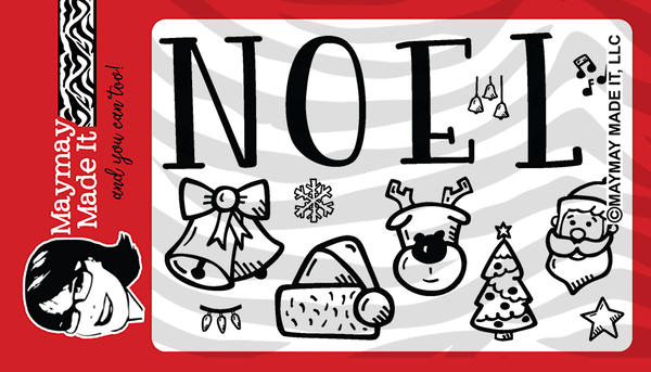 Maymay's Noel 4x6 Stamp Set {V04}