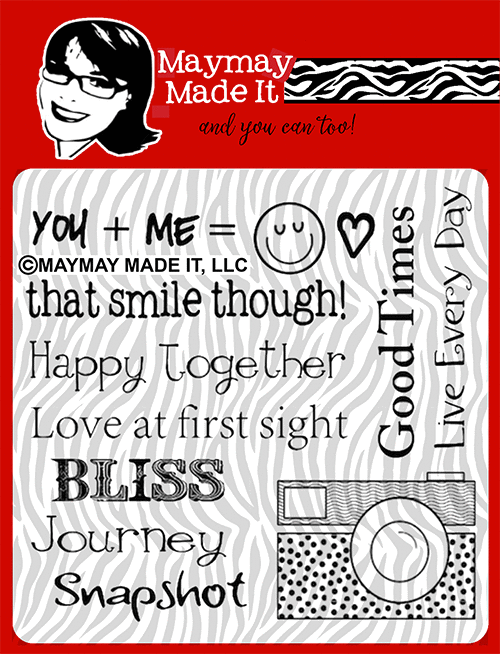 Maymay's Oh Snap! Friends 4x4 Stamp Set {A36}
