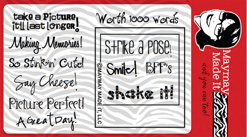 Maymay's Oh Snap! 4x6 Stamp Set {A37}