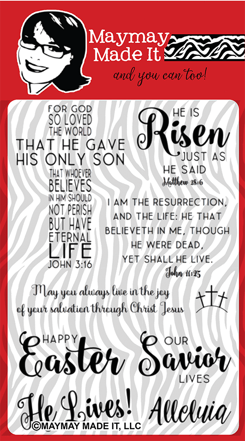 Maymay's Risen 4x6 Stamp Set {A39}