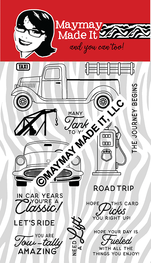 Maymay's Road Trip 4x6 Stamp Set {A152}