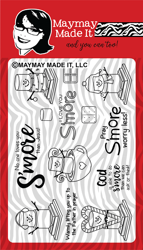 Maymay's S'more Jesus 4x6 Stamp Set {A117}