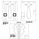 Maymay's Suit Up 6x8 Stamp Set {A155}