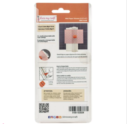 Dress My Craft 2.5X6 Mini Paper Trimmer {X148}