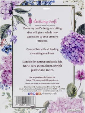 Dress My Craft Stitched Scalloped Circle LG Die Set {D101}