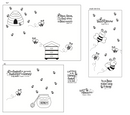 Maymay's Bee-lieve 4x6 Stamp Set {A226}