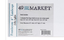 49 And Market Foundations White 2" LANDSCAPE Album 6.5L"X8.5W" {F421}