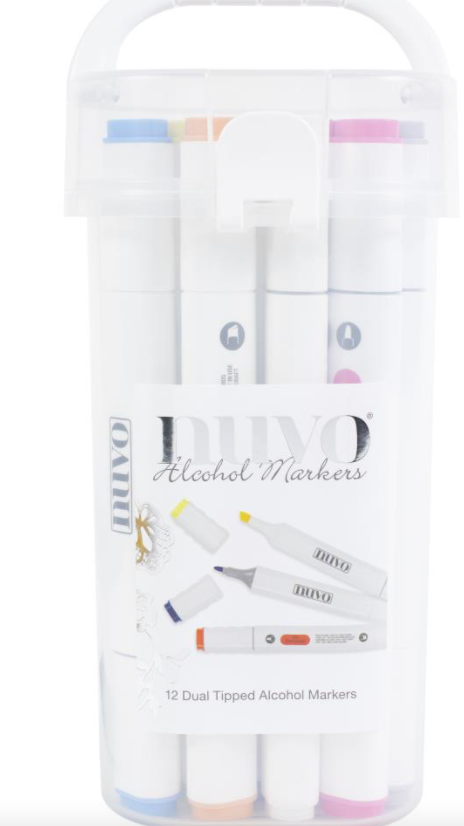 Nuvo Alcohol Markers 12/Pkg