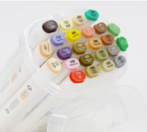 Nuvo Alcohol Markers 24/Pkg