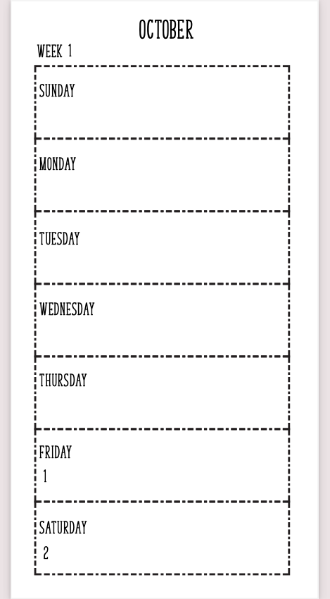 Maymay's Holiday Planner 6x8 Stamp Set {A246}