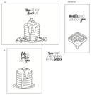 Maymay's Butter Up 4x6 Stamp Set {V22}