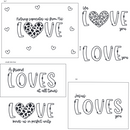 Maymay's Always Love 4x6 Stamp Set {A251}