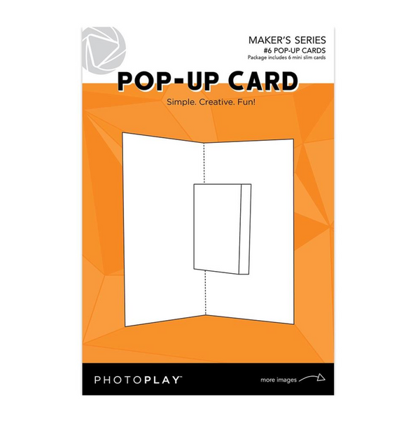 Photo Play Maker Series #6 Mini Slimline Pop-Up Card {F323}