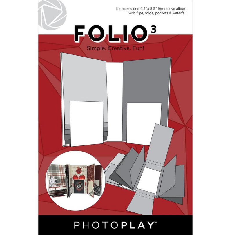 Photo Play 4.5"X8.5" Folio 3 {K15}