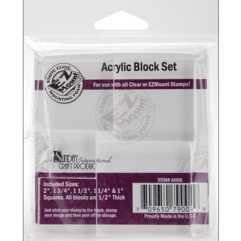 Crafter's Companion Acrylic Block Set {W57}