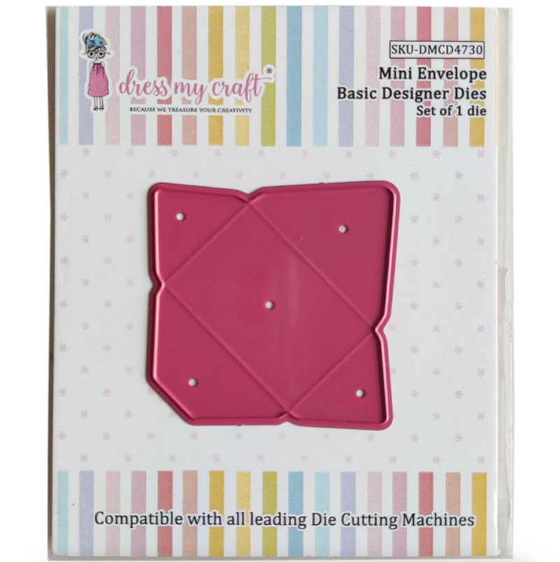 Dress My Craft Basic Designer Dies: Mini Envelope {G72}