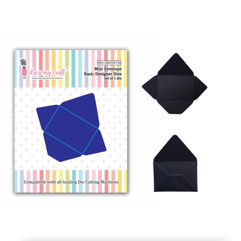 Dress My Craft Basic Designer Dies: Mini Envelope {G72}