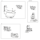 Maymay's Washed 4x6 Stamp Set {A265}