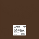 Paper Accents 12x12 80lb Brown Eyes Canvas Cardstock {B728}