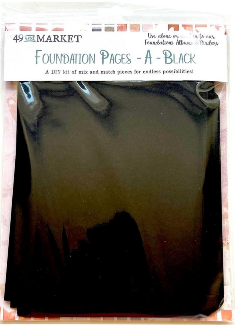 49 And Market Black Memory Journal Foundations Pages A {C417}
