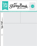Echo Park 6x8 My Story Book 3x4/4x6 Combo Album Pocket Pages {F314}